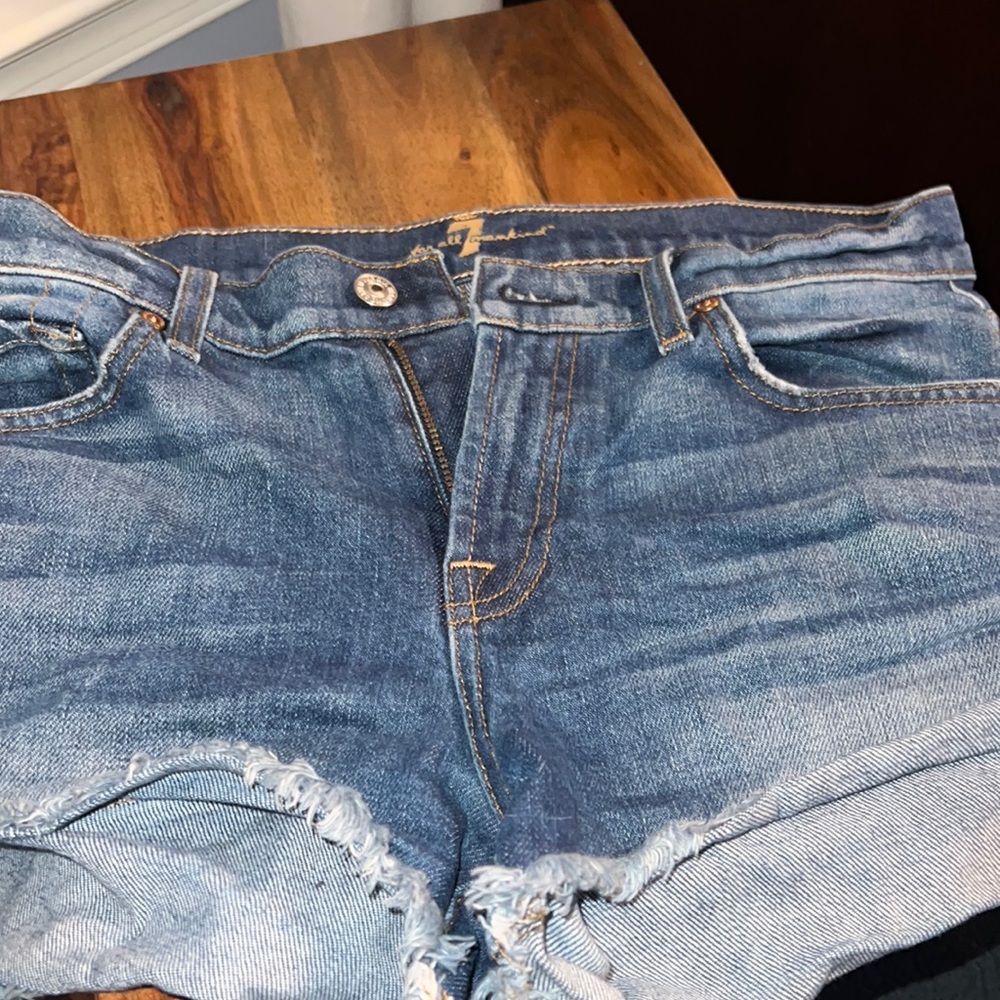 Used 7 for all mankind cutoff shorts